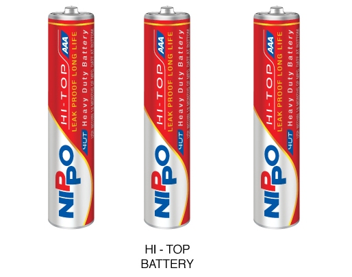 Nippo Battery - HIGH TOP - AAA